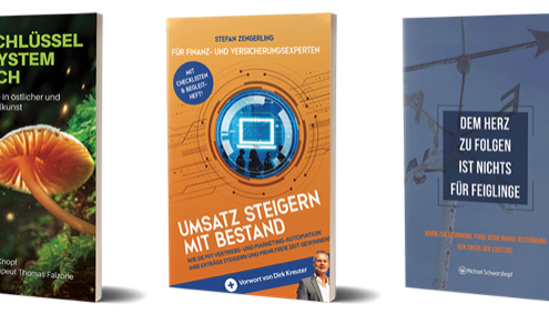 Drei Referenzen von Bastian Steinbacher mit der BuchSchreiberei